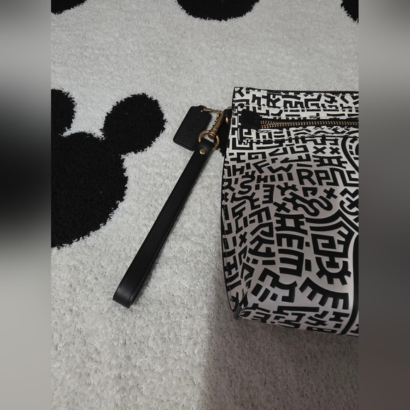 Coach X Mickey Mouse Keith Harring Large Clutch - Picture 2 of 6
